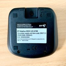 Load image into Gallery viewer, BT ADVANCED PHONE Z CORDLESS PHONE - REPLACEMENT SPARE CHARGING POD / ADDITIONAL BASE