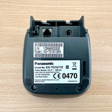 Load image into Gallery viewer, PANASONIC KX-TG1611E CORDLESS PHONE - REPLACEMENT SPARE MAIN BASE UNIT