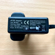 Load image into Gallery viewer, BT CORDLESS PHONE POWER ADAPTER ITEM CODE 039955