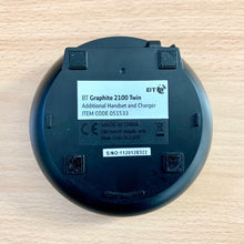 Load image into Gallery viewer, BT GRAPHITE 2100 2500 CORDLESS PHONE - REPLACEMENT SPARE CHARGING POD / ADDITIONAL BASE