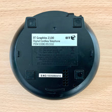 Load image into Gallery viewer, BT GRAPHITE 2100 CORDLESS PHONE - REPLACEMENT SPARE MAIN BASE UNIT