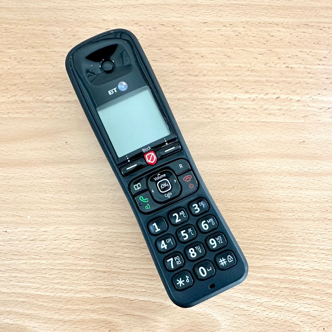 BT 6600 CORDLESS PHONE - REPLACEMENT SPARE ADDITIONAL HANDSET