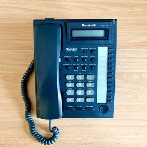 PANASONIC KX-T7730E-B PROPRIETARY TELEPHONE SYSTEM PHONE