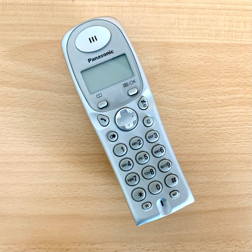 PANASONIC KX-TGA110EX CORDLESS PHONE - REPLACEMENT SPARE ADDITIONAL HANDSET