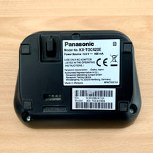 Load image into Gallery viewer, PANASONIC KX-TGC420E CORDLESS PHONE - REPLACEMENT SPARE MAIN BASE UNIT
